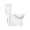 [2795204.020] Studio Skirted Two-Piece Dual Flush 1.6 gpf/6.0 Lpf and 1.1 gpf/4.2 Lpf Chair Height Round Front Toilet With Seat - White