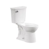 [238AA114.020] VorMax® Two-Piece 1.0 gpf/3.8 Lpf Chair Height Elongated Toilet Less Seat - White