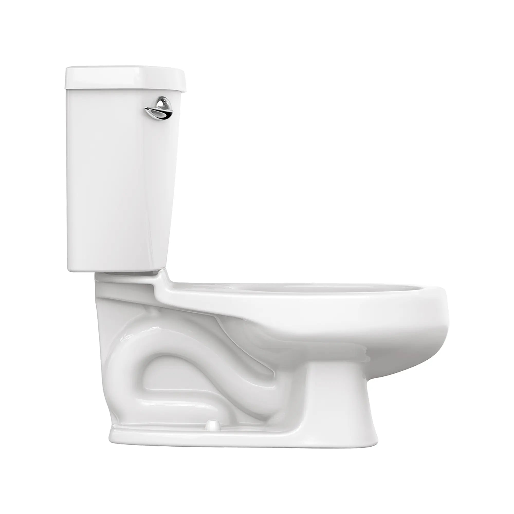 Baby Devoro - Toilette allongée deux pièces, hauteur de 10 1/4 po, 1,28 gpc/4,8 lpc  // BLANC // 281127_Baby_SiloSide_2315228.020_0001_DECEMBER2025_0_CDNwebp.webp