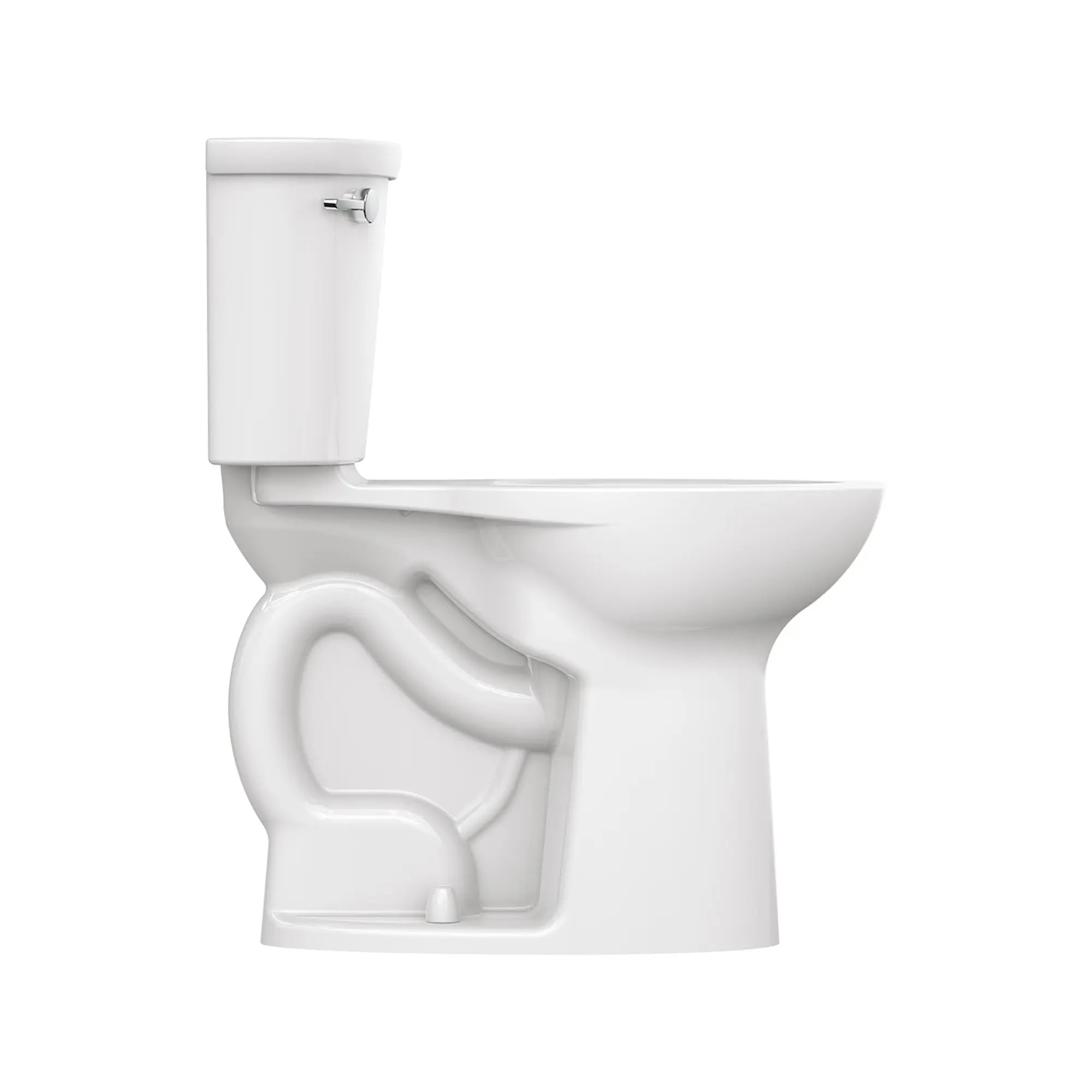 Toilette Cadet® PRO deux pièces, devant allongé, extra-haute, 4,8 l/chasse (1,28 gal/chasse), sans siège, avec plomberie brute de 254 mm (10 po) // BLANC // 281149_Cadet_SiloSide_215TB104.020_0001_DECEMBER2025_0_CDNwebp.webp