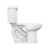 [2467016.020] Cadet® Two-Piece Pressure Assist 1.6 gpf/6.0 Lpf Chair Height Elongated EverClean® Toilet - White