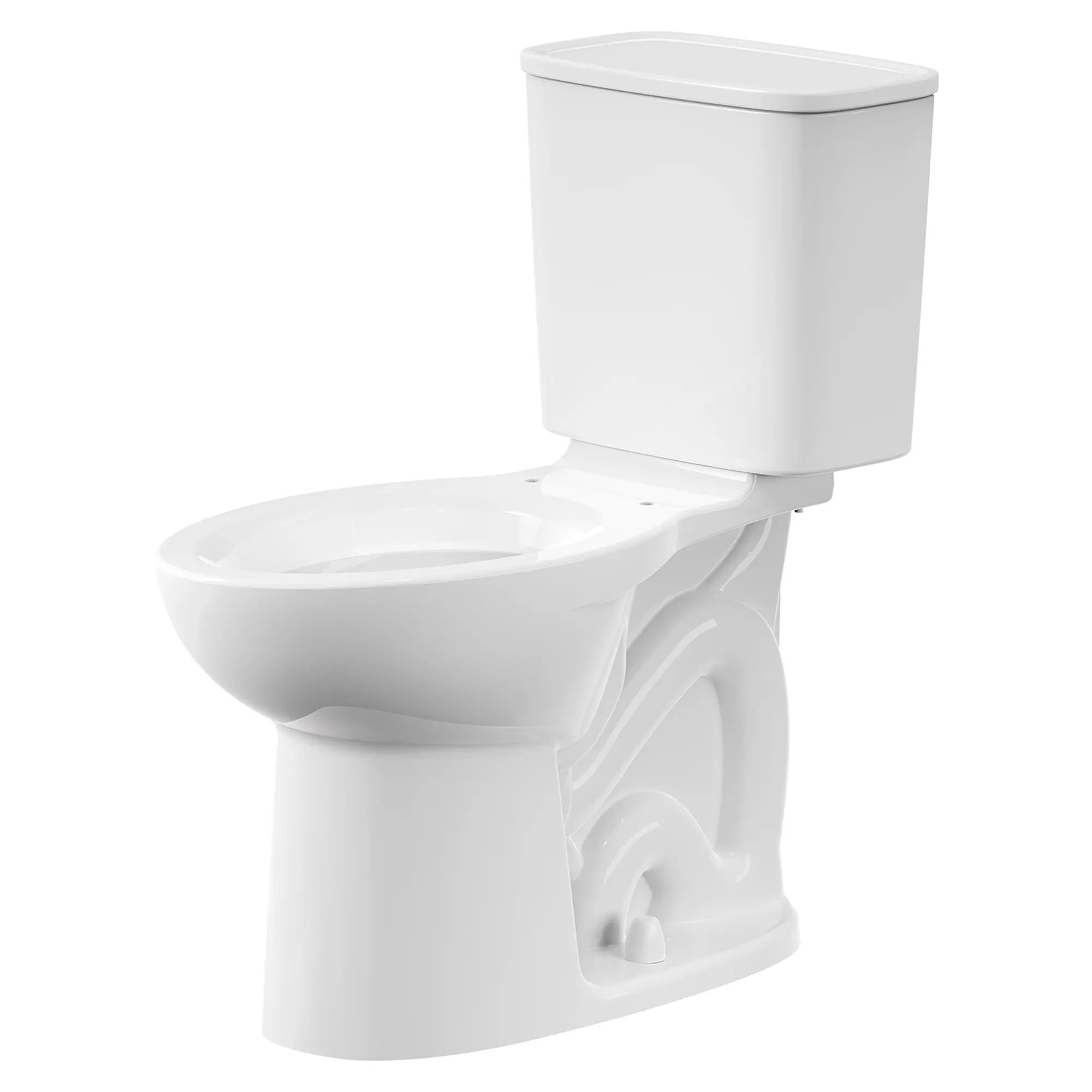 Aspirations - toilette EcoStrength allongée à hauteur de chaise, deux pièces, 0,80 gpc/3,0 Lpc, sans siège // BLANC // 281901_Ecostrength_SiloLeft_250AA809.020_0001_FEBRUARY2026_0_CDNwebp.webp