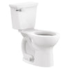 [215BA004.020] Cadet® PRO Two-Piece 1.6 gpf/6.0 Lpf Chair Height Round Front Toilet Less Seat - White
