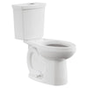 [2886518.020] H2Option® Two-Piece Dual Flush 1.28 gpf/4.8 Lpf and 0.92 gpf/3.5 Lpf Chair Height Elongated Toilet With Liner Less Seat - White