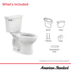 [215CB004.020] Cadet® PRO Two-Piece 1.6 gpf/6.0 Lpf  Standard Height Elongated 10-Inch Rough Toilet Less Seat - White