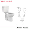 [215AA709.020] Cadet® Touchless Chair Height Elongated Toilet Less Seat - White
