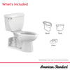 [2876100.020] Yorkville® Two-Piece Pressure Assist 1.1 gpf/4.2 Lpf Back Outlet Elongated EverClean® Toilet - White