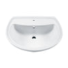 [0236001.020] Cadet Center Hole Only Pedestal Sink Top - White