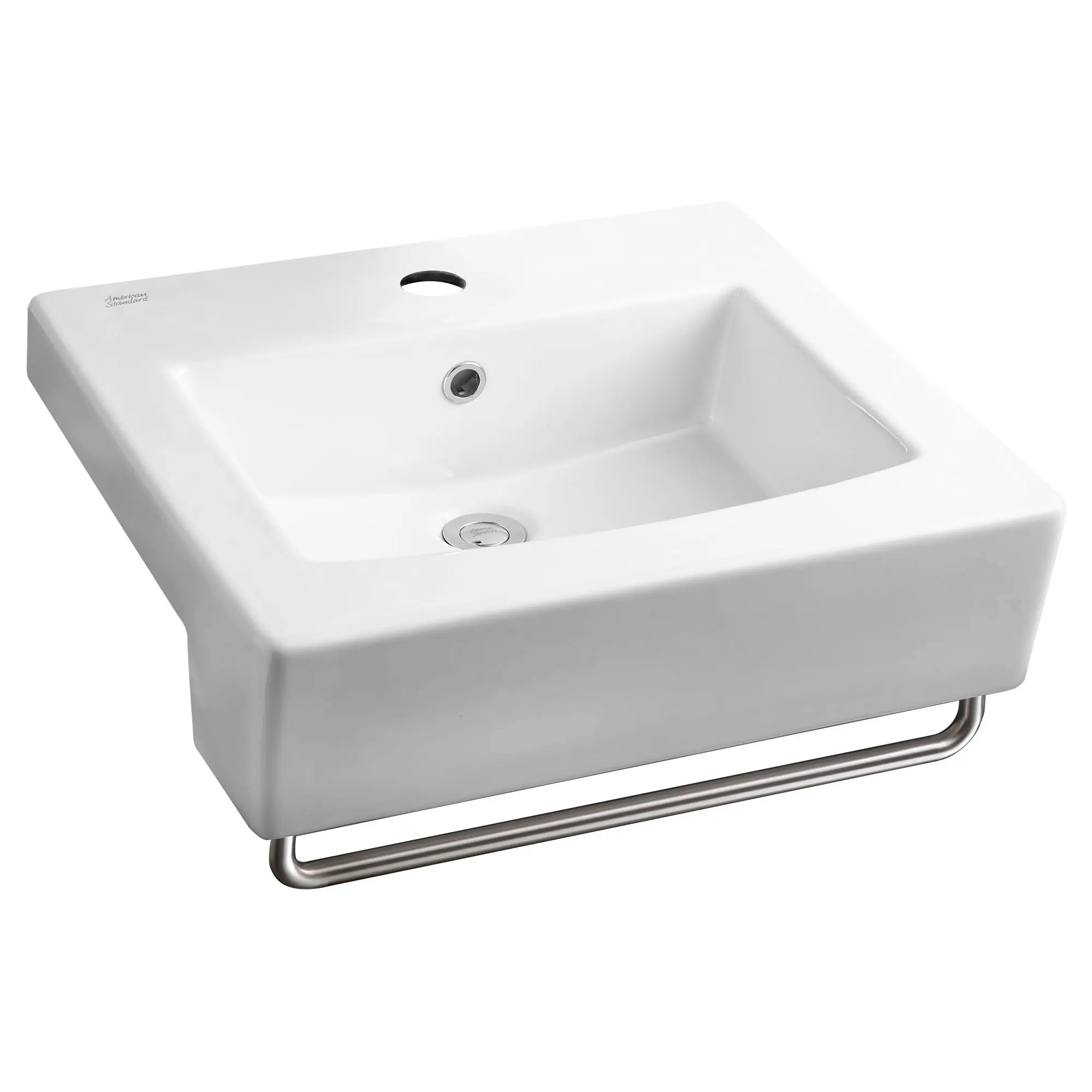 Lavabo Boxe® à demi encastrement - trou central seulement // BLANC // 28890_0342001020_0_CDNwebp.webp