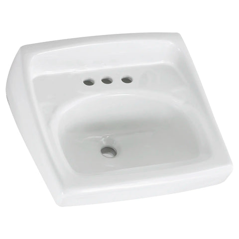 Lavabo murale Lucerne - trous de robinet sur centres de 8 po (203 mm)