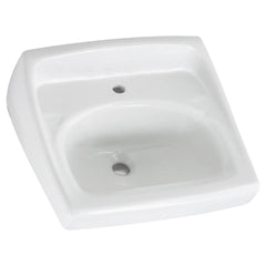 [0356041.020] Lucerne® Wall-Hung Sink for Exposed Bracket Support With Center Hole Only - White