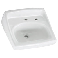 [0356137.020] Lucerne® Wall-Hung Sink With Center Hole Only and Extra Right-Hand Hole - White
