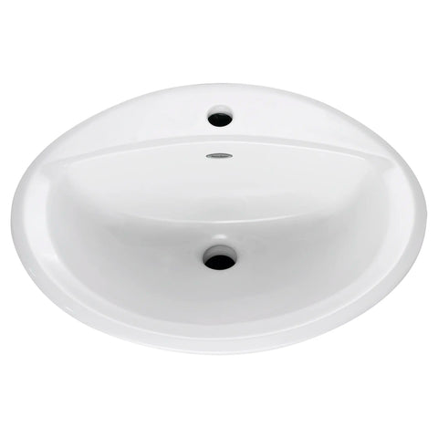 Lavabo Aqualyn® Sans trop-plein - trous de robinet sur centres de 8 po (203 mm)