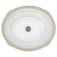 [0484000.020] Estate® Oval Under Counter Sink - White