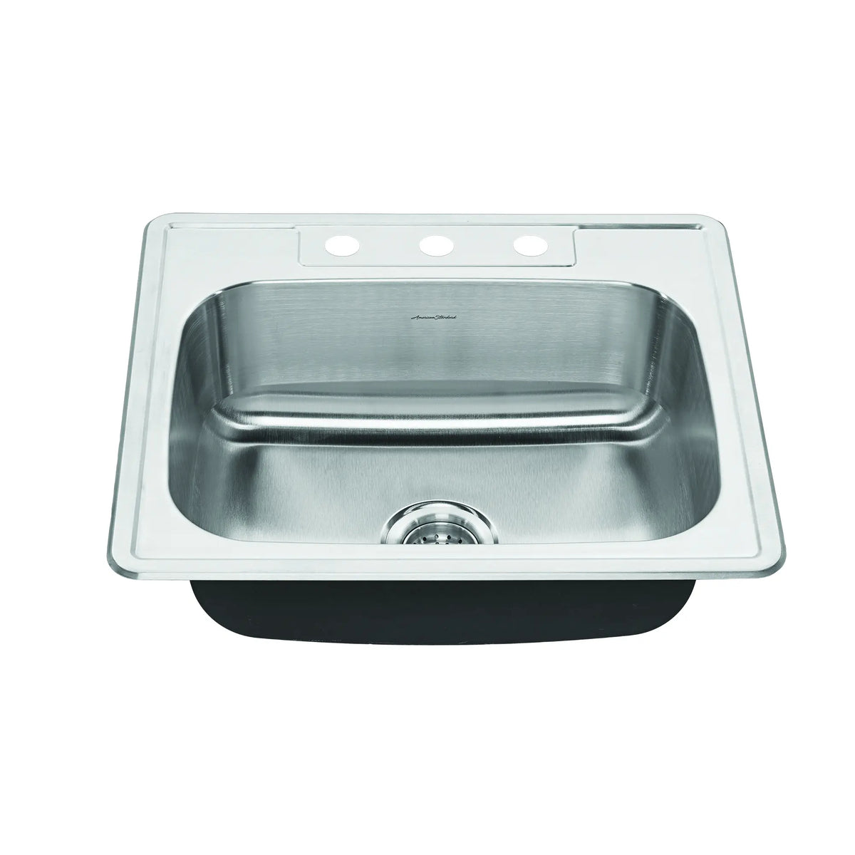 Évier de cuisine Colony® en acier inoxydable à cuve simple, à 3 trous et montage sur plan, 25 x 22 po // INOX // 29501_20SB8252283S075_01_0_CDNwebp_cdecb827-ceb2-4790-a818-541cae53d00b.webp