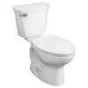 [215CA104.020] Cadet® PRO Two-Piece 1.28 gpf/4.8 Lpf Standard Height Elongated Toilet Less Seat - White