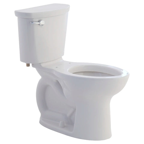 Toilette Cadet® PRO, 2 pièces, 1,28 gpc/4,8 lpc, compacte, à cuvette allongée à hauteur de chaise, sans siège