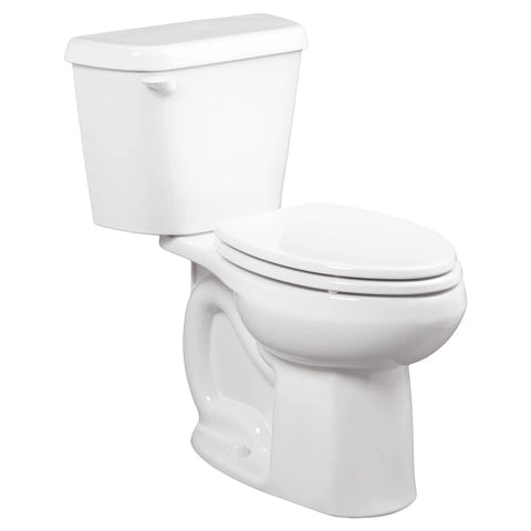Toilette Colony®, 2 pièces, 1,28 gpc/4,8 lpc,  à cuvette allongée à hauteur régulière, à encastrer 10 po, sans siège