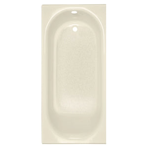 [2392202.021] Princeton® Americast® 60 x 30-Inch Integral Apron Bathtub Above Floor Rough with Left-Hand Outlet - Arctic