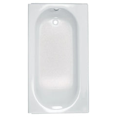 Princeton® Americast® 60 x 34-Inch Integral Apron Bathtub Above Floor Rough Left-Hand Outlet with Luxury Ledge // WHITE // 30005_2396202020_2_CDNwebp.webp