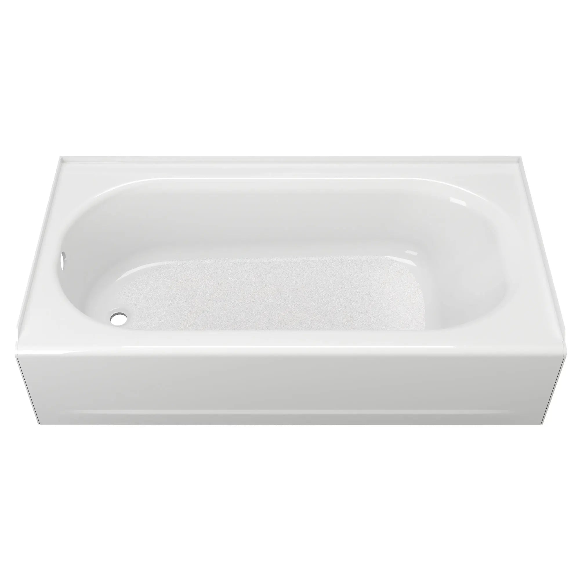 Baignoire Princeton® Americast® 60 x 34 po avec tablier intégré, plomberie hors-sol, renvoi à gauche avec bordure de luxe // BLANC // 30007_2396202020_3_0_CDNwebp.webp