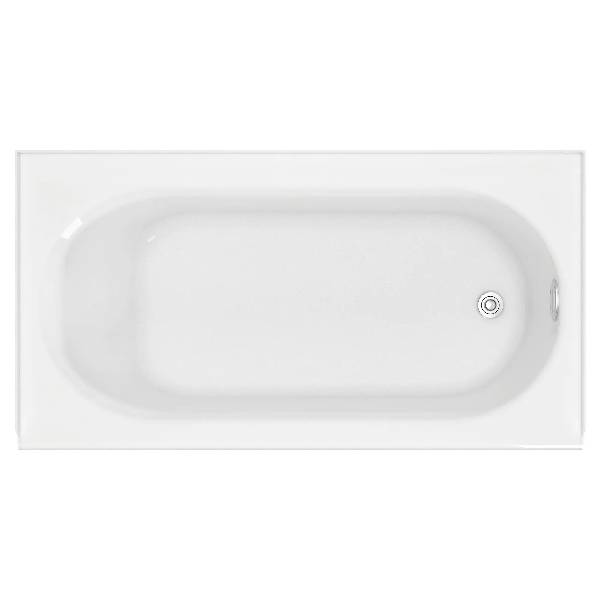 Baignoire Princeton® Americast® 60 x 34 po avec tablier intégré, plomberie hors-sol, sortie à droite, bordure de luxe et drain intégré // BLANC // 30034_2397202ICH020_2_0_CDNwebp.webp