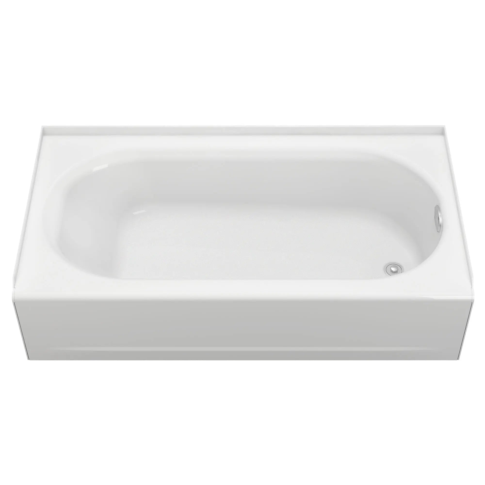 Baignoire Princeton® Americast® 60 x 34 po avec tablier intégré, plomberie hors-sol, sortie à droite, bordure de luxe et drain intégré // BLANC // 30041_2397202ICH020_0_CDNwebp.webp