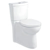 [2795204.020] Studio Skirted Two-Piece Dual Flush 1.6 gpf/6.0 Lpf and 1.1 gpf/4.2 Lpf Chair Height Round Front Toilet With Seat - White