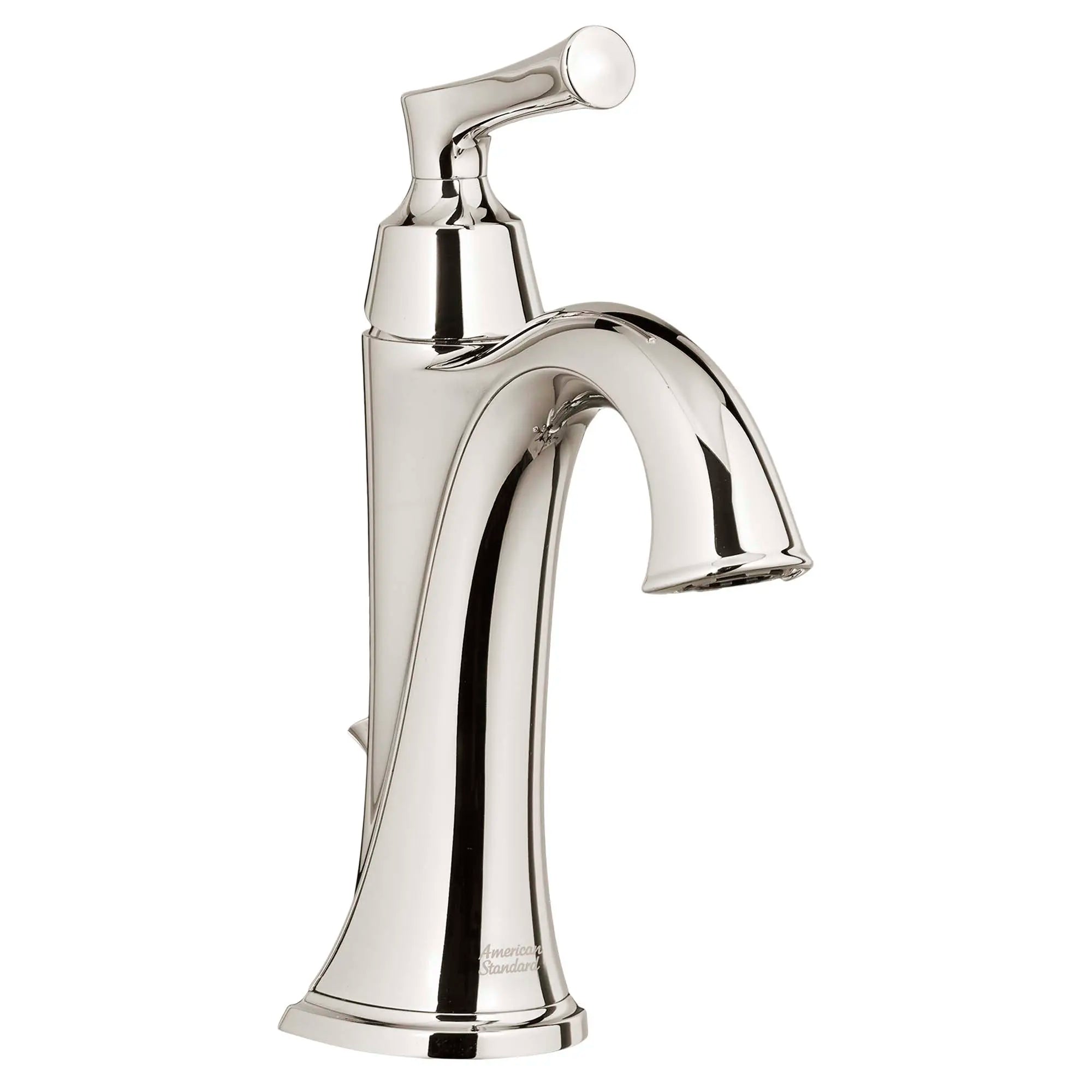 Estate - Robinet de salle de bain monotrou à poignée unique 4,5 L/min/1,2 gpm avec poignée à levier // NICKEL POLI // 31925_7722101013_0_CDNwebp.webp