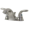 [9091201.295] Cadet® 2.0 GPM 4-In. Centerset 2-Handle Bathroom Faucet 1.2 GPM with Plastic Drain - Polished Chrome