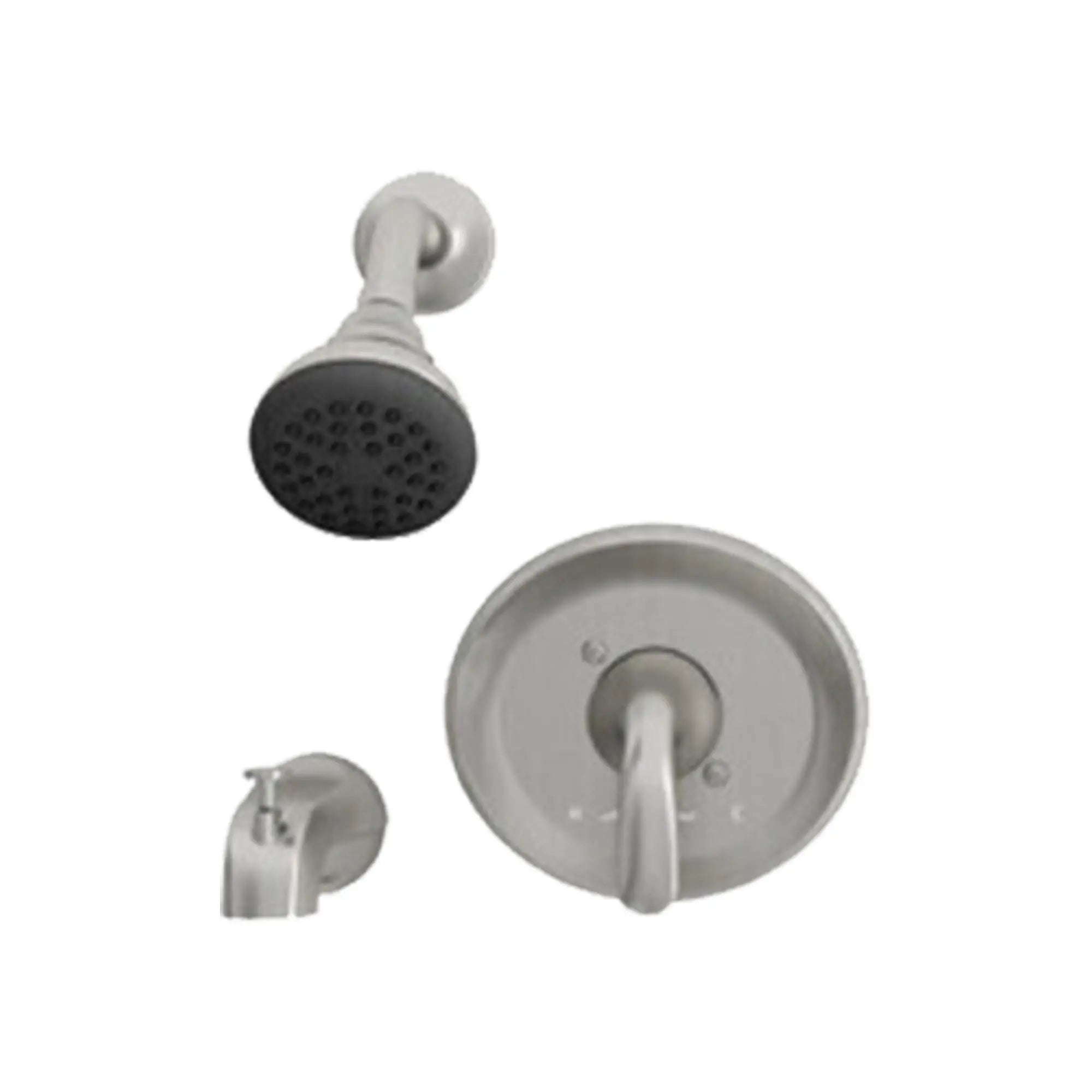 Ensemble de garniture de baignoire et de douche Cadet® 2,0 GPM avec cartouche de robinet à disque en céramique et poignée à levier // NICKEL BROSSÉ // 32620_9091512.295_0_CDNwebp.webp