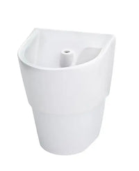 Infection Control Wall-Hung EverClean Sink with Shroud, A-M Drain and A-M P-Trap // WHITE // 32623_9118111020_1_CDNwebp.webp