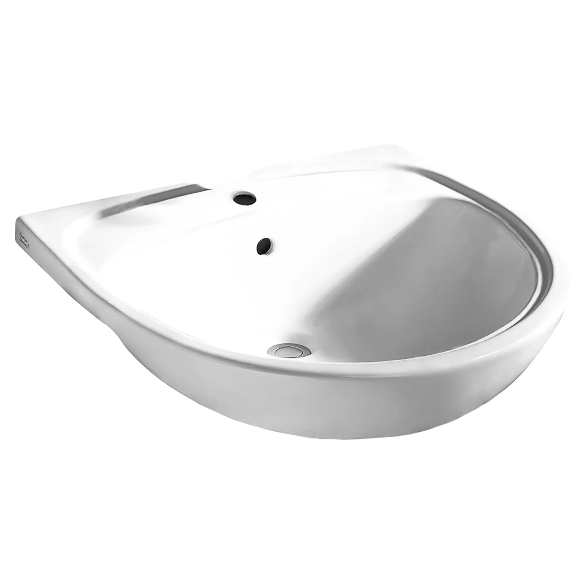 Lavabo semi-au-dessus du comptoir Mezzo® - trous de robinet – trou central seulement // BLANC // 32695_9960001020_0_CDNwebp.webp