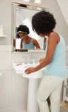 [0282800.020] Retrospect® 8-Inch Widespread Pedestal Sink Top and Leg Combination - White