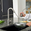 [4332300.075] Pekoe® Single-Handle Pull-Down Dual-Spray Kitchen Faucet 2.2 gpm/8.3 L/min - Polished Chrome