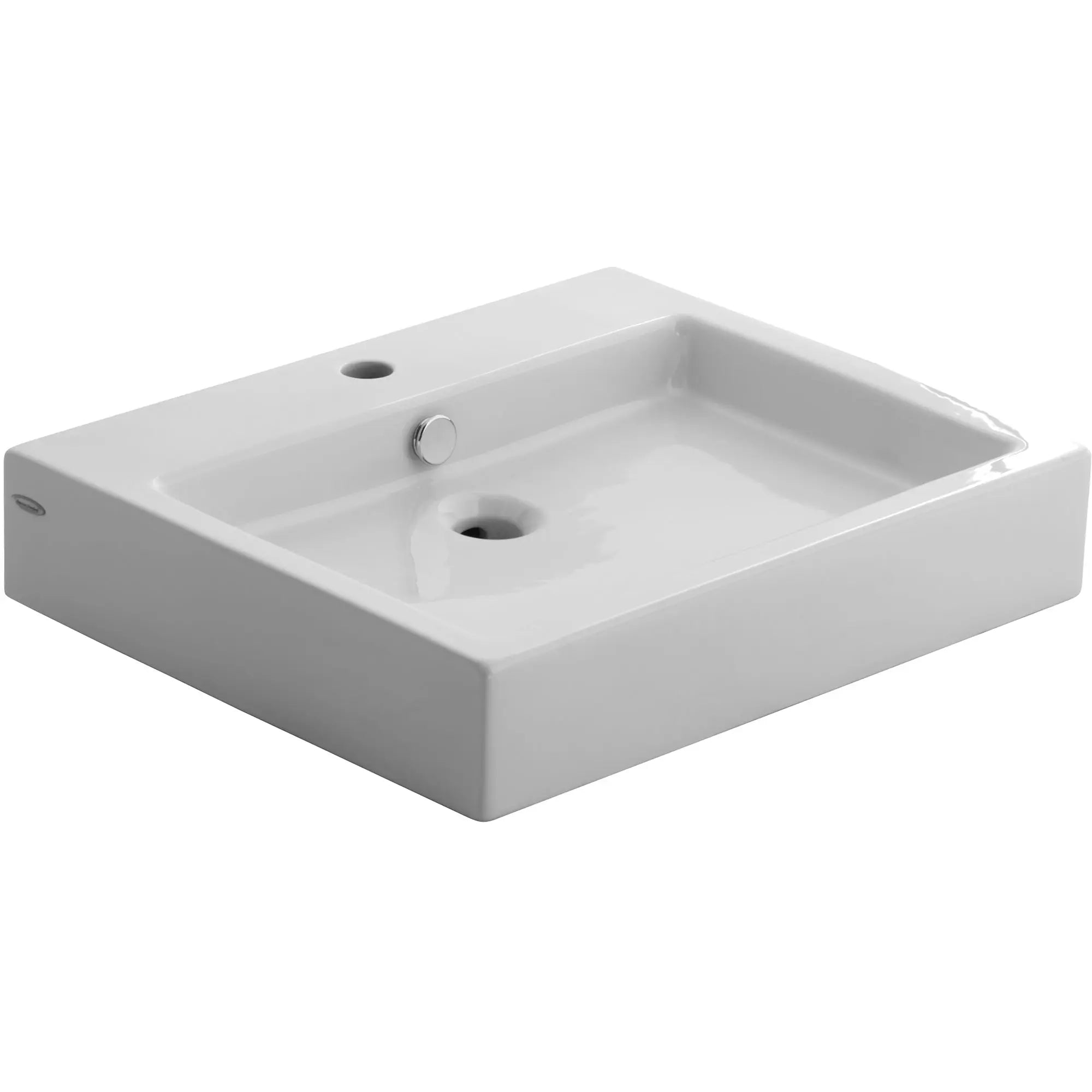 Lavabo Studio® sur plan, 22 x 18,5 po - trou central seulement // BLANC // 34180_P_0621001020_0_CDNwebp.webp