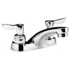 [5502140.002] Monterrey® 4-Inch Centerset Cast Faucet With Lever Handles 1.5 gpm/5.7 Lpm With Grid Drain - Polished Chrome