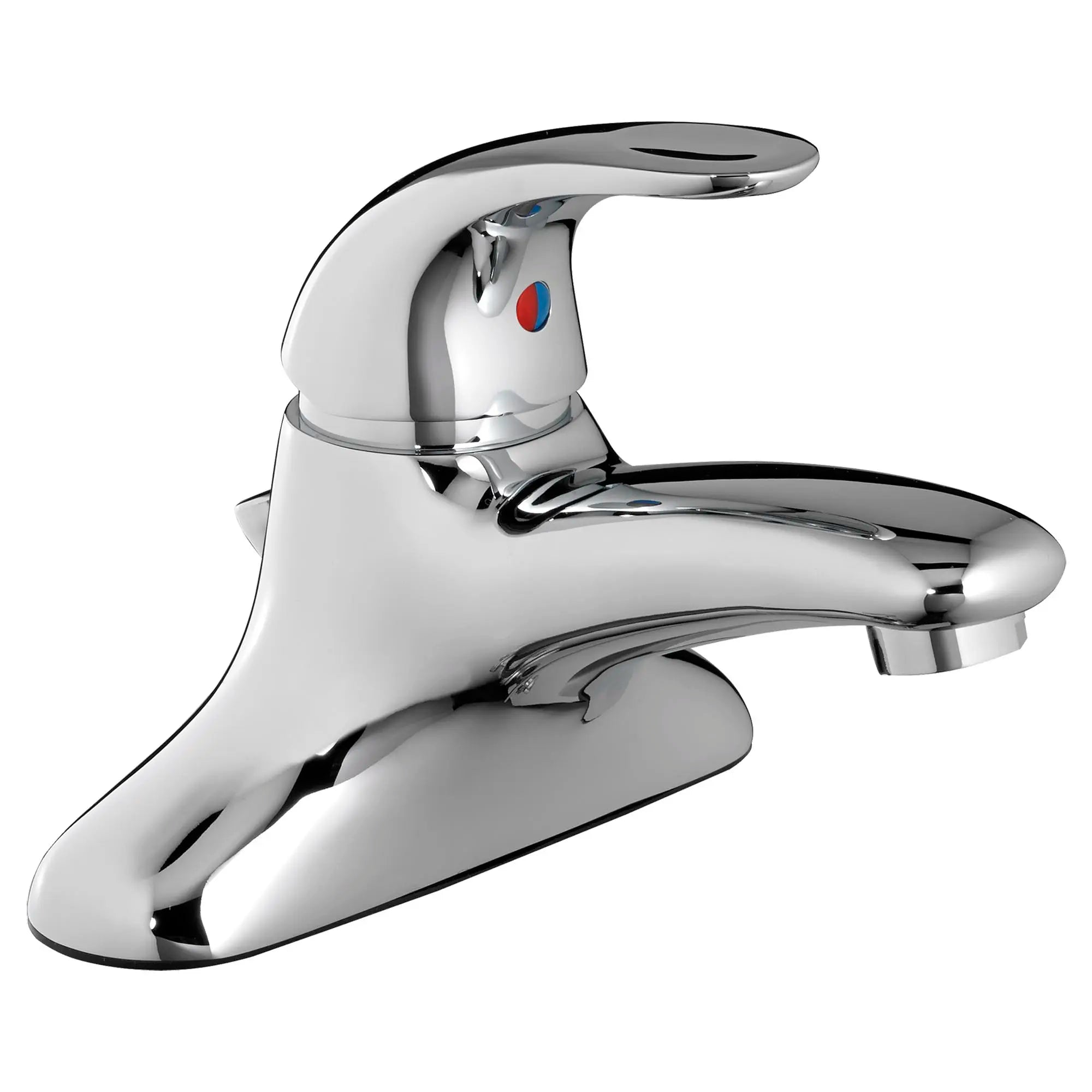Monterrey - Robinet monobloc en fonte, 4 pouces centre à centre 0,5 gpm/1,9 l/min avec drain par pression en métal // CHROME POLI // 35169_P_6114115_0_CDNwebp.webp