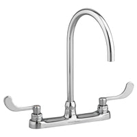 Monterrey® Top Mount Kitchen Faucet With Gooseneck Spout and Wrist Blade Handles 1.5 gpm/5.7 L/min Laminar Flow in Spout Base // CHROME // 35181_P_6409180002_CDNwebp.webp