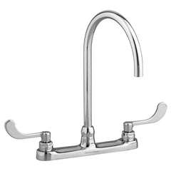 Monterrey® Top Mount Kitchen Faucet With Gooseneck Spout and Wrist Blade Handles 1.5 gpm/5.7 L/min Laminar Flow in Spout Base // CHROME // 35181_P_6409180002_CDNwebp.webp
