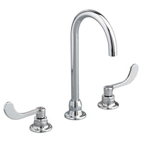 Monterrey® 8-inch Widespread Gooseneck Faucet With Wrist Blade Handles 1.5 gpm/5.7 Lpm Laminar Flow in Spout Base // CHROME // 35215_P_6540180002_CDNwebp.webp