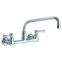 Heritage® Wall Mount Faucet With 12-Inch Tubular Brass Swivel Spout With Lever Handles // CHROME // 35268_P_7292152002_CDNwebp.webp