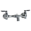 [8350235.002] Wall-Mount Service Sink Faucet With 3-Inch Spout - Polished Chrome