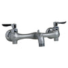 [8350235.004] Wall-Mount Service Sink Faucet With 3-Inch Spout - Polished Chrome
