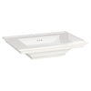 [0297004.020] Town Square® S 4-Inch Centerset Pedestal Sink Top - White