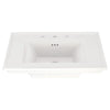 [0297008.020] Town Square® S 8-Inch Widespread Pedestal Sink Top - White