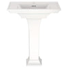 [0297100.020] Town Square® S Center Hole Only Pedestal Sink Top and Leg Combination - White