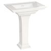 [0297100.020] Town Square® S Center Hole Only Pedestal Sink Top and Leg Combination - White