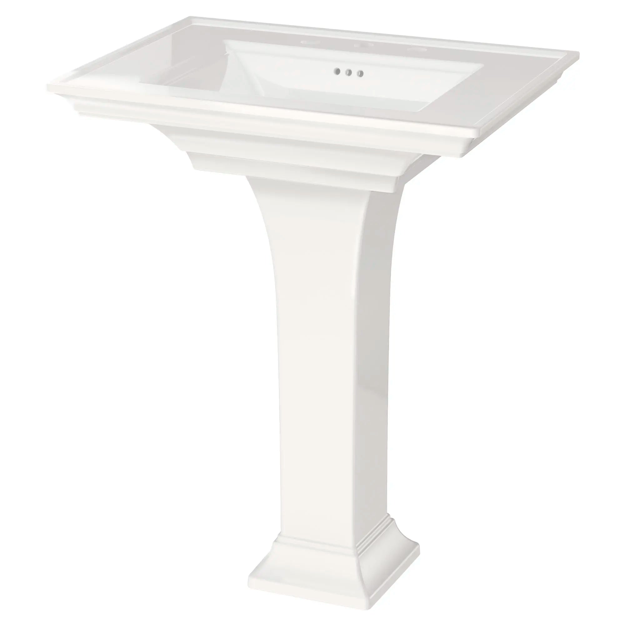 Combinaison de dessus et pieds de lavabo sur colonne Town Square® S de 8 po // BLANC // 45091_0297800020_1_0_CDNwebp.webp