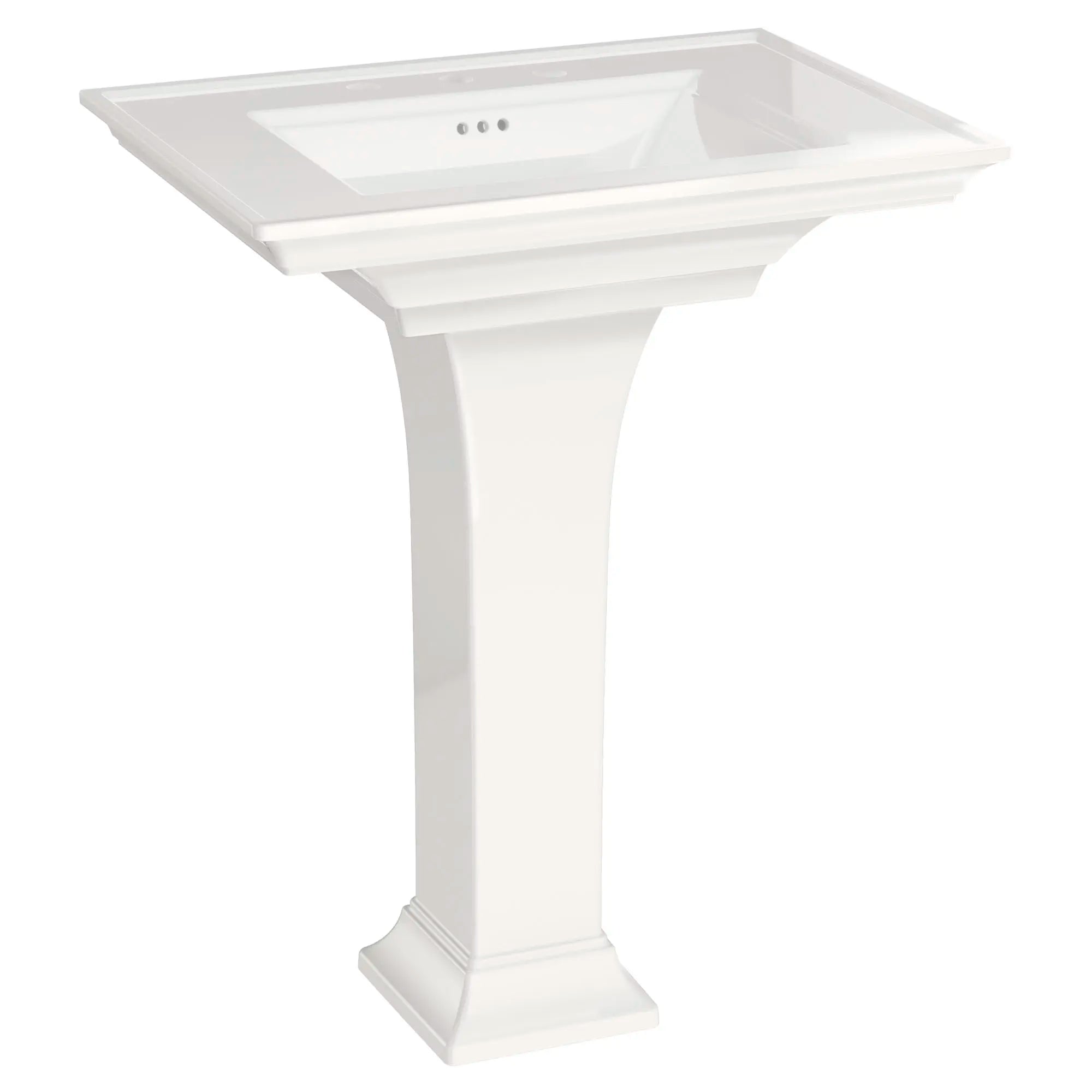 Combinaison de dessus et pieds de lavabo sur colonne Town Square® S de 8 po // BLANC // 45095_0297800020_3_0_CDNwebp.webp